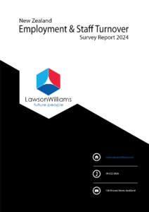New Zealand Staff Turnover Survey - Lawson Williams - Cover Page